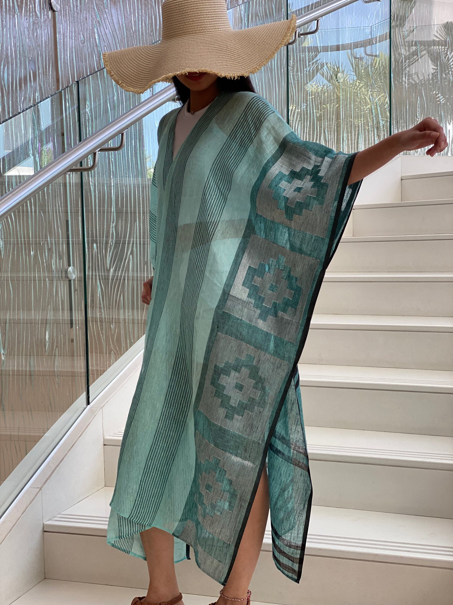 Linen kaftan