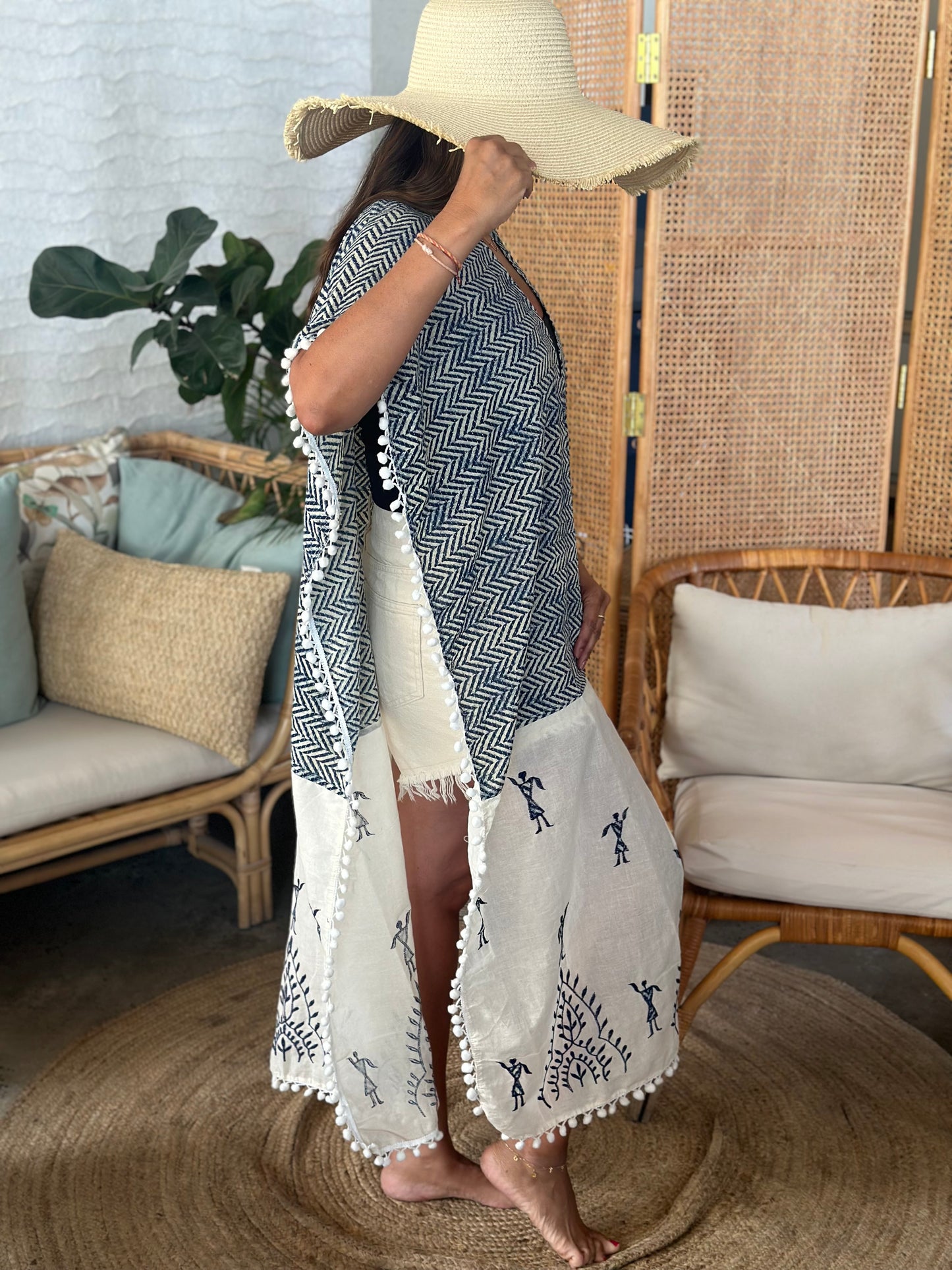 Cotton kaftan