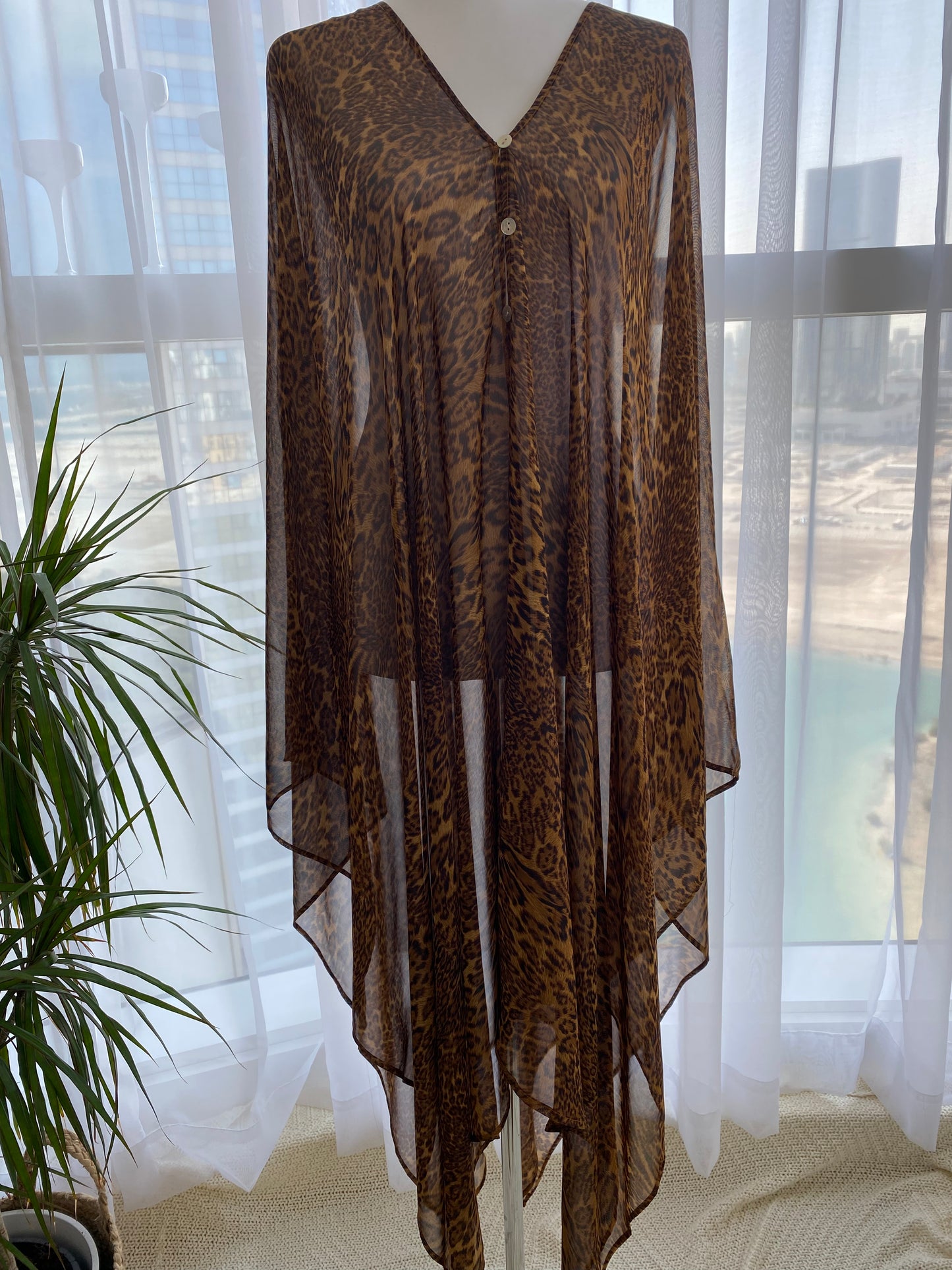 Chiffon Poncho