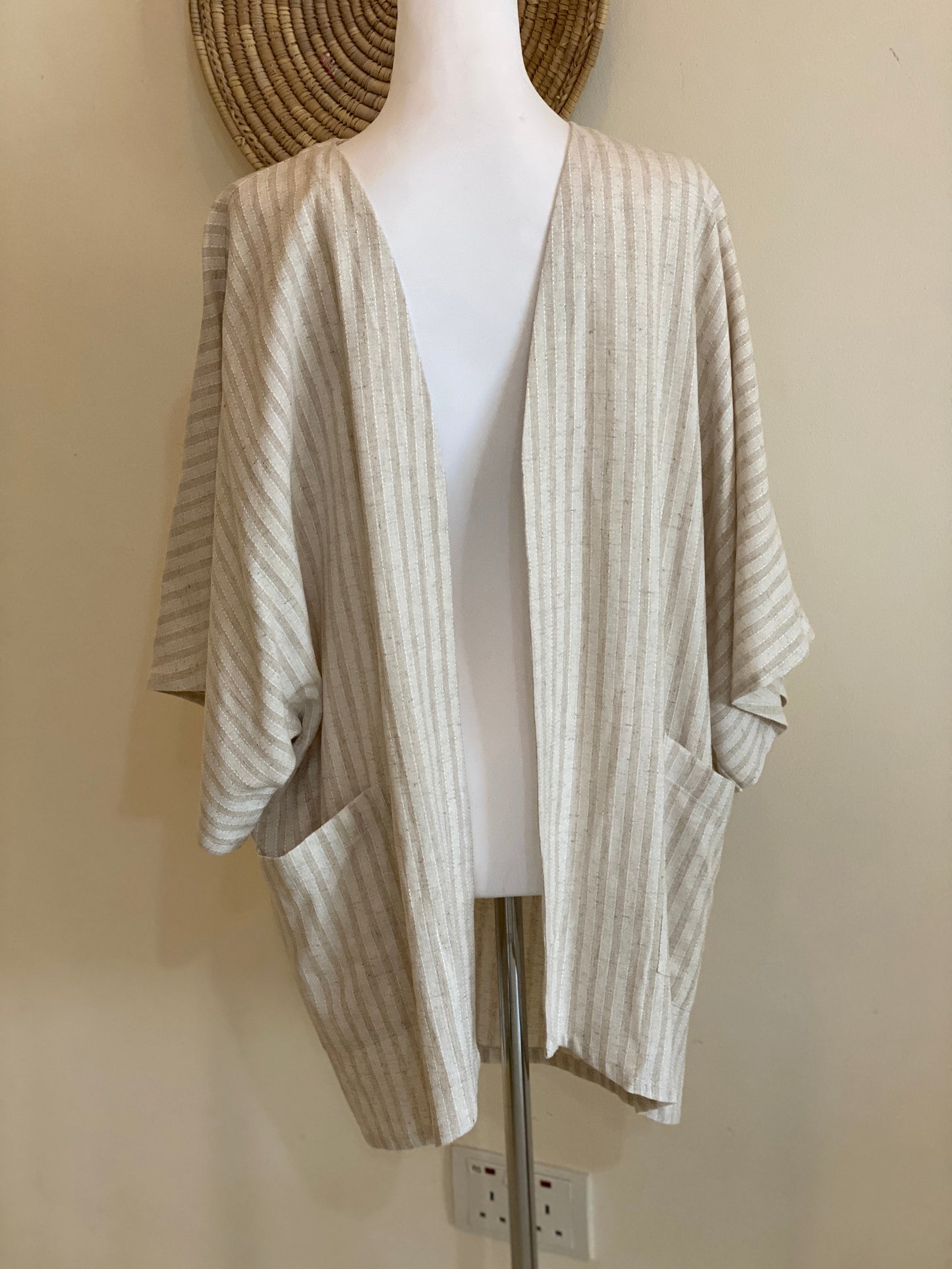 Men’s linen kimono