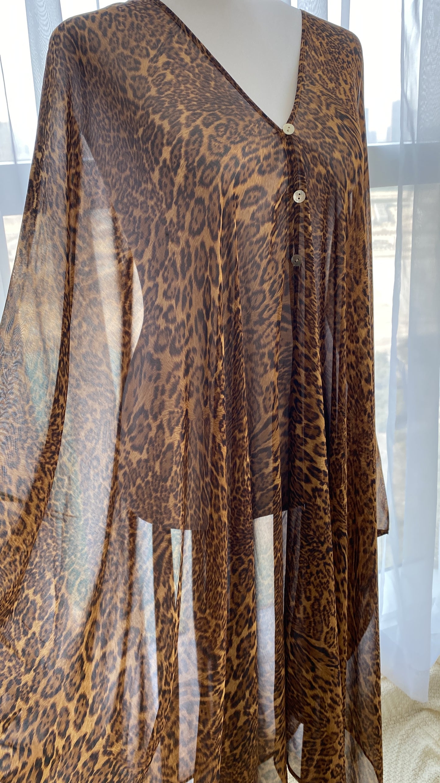 Chiffon Poncho