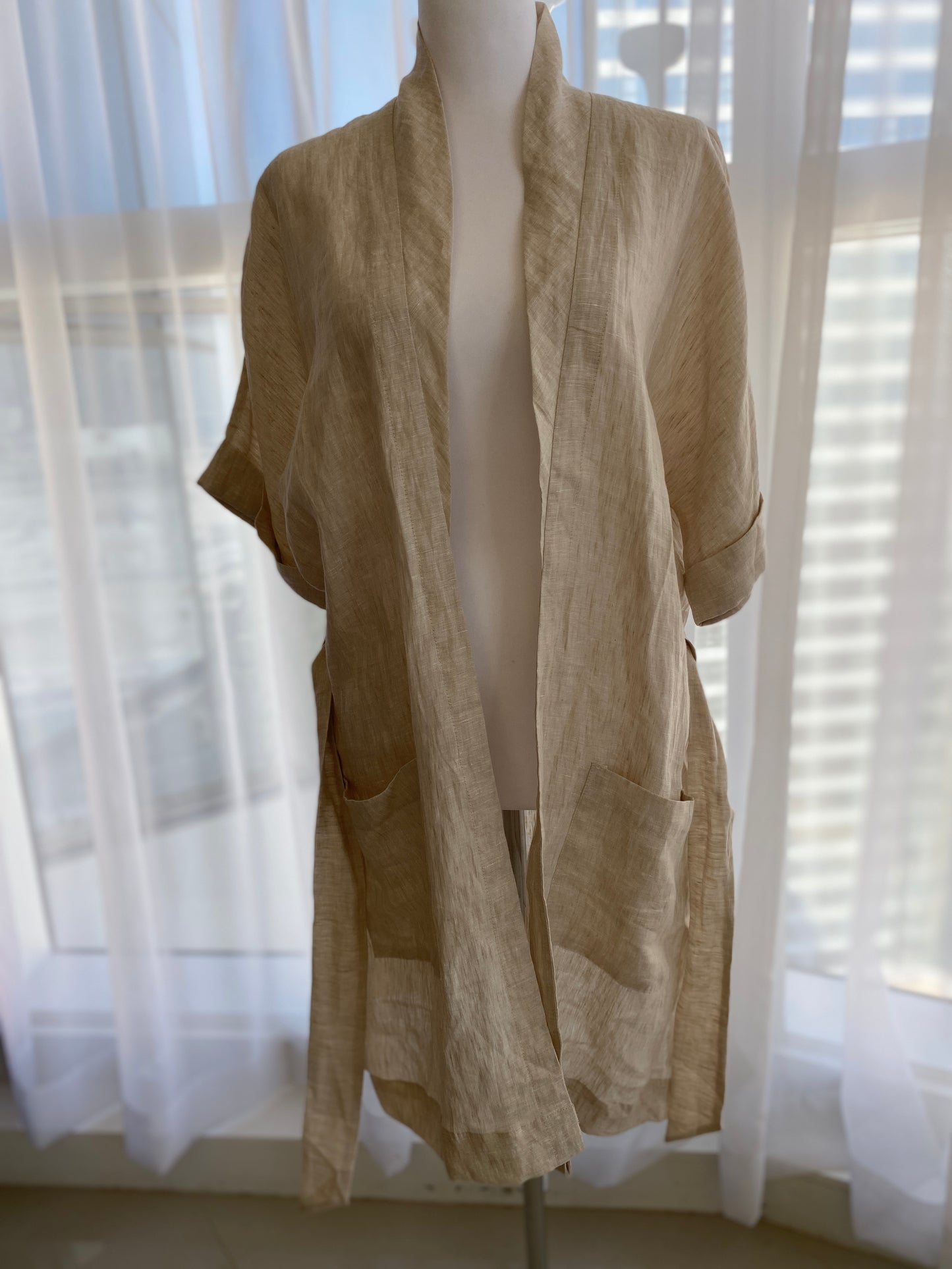 Linen kimono