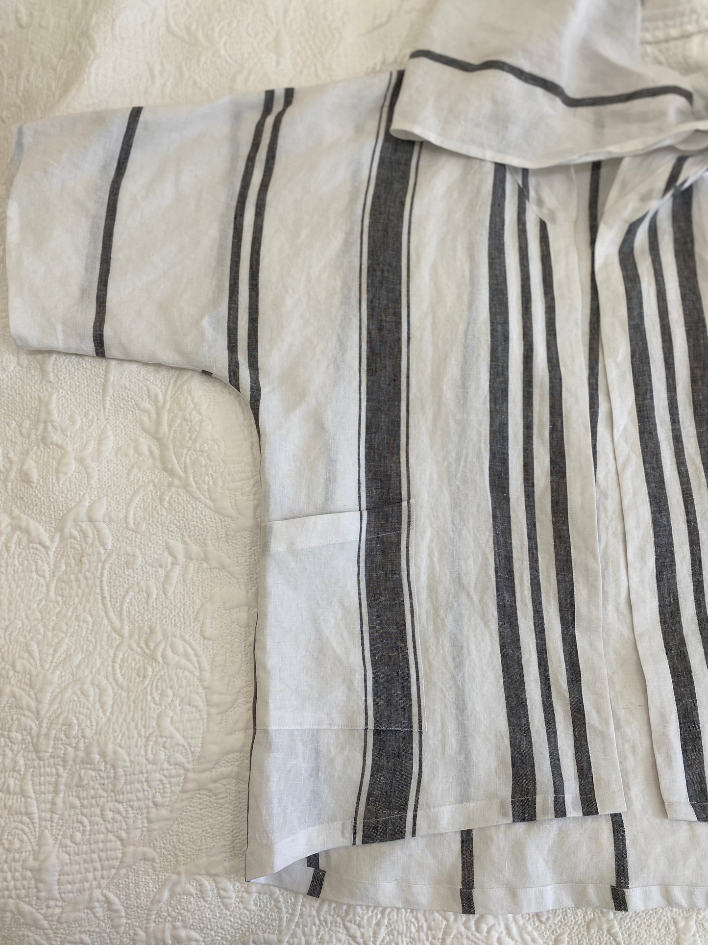 Men’s hooded kimono