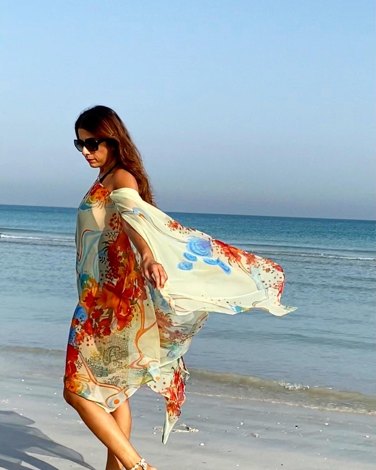Chiffon Poncho