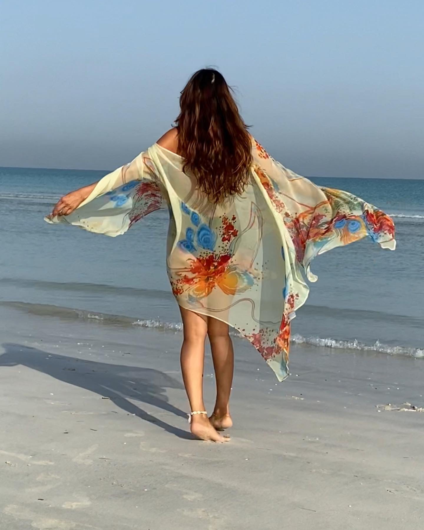 Chiffon Poncho