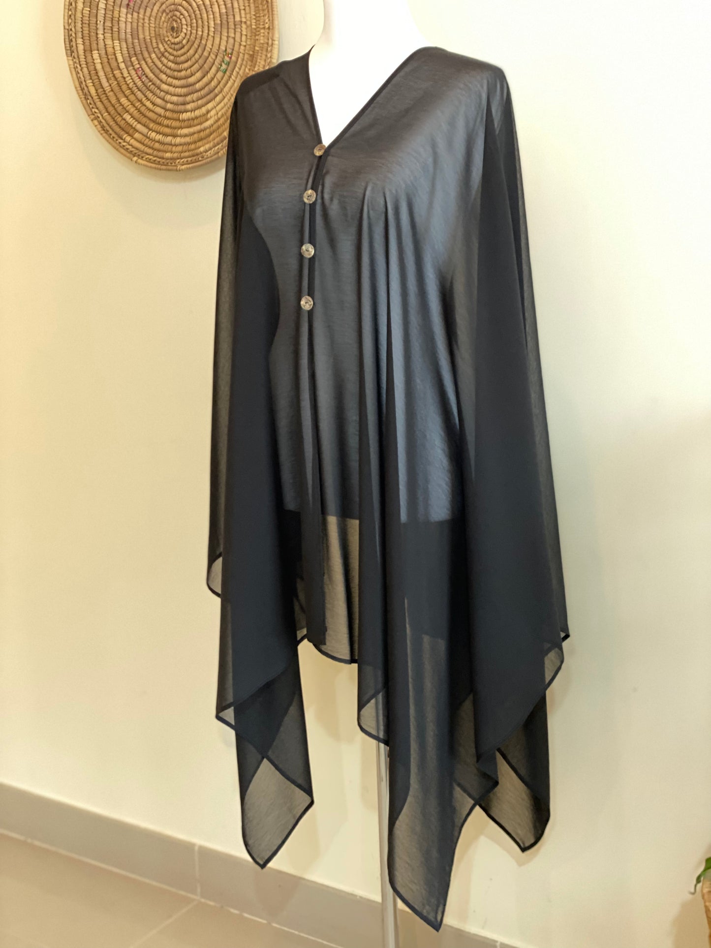 Chiffon Poncho