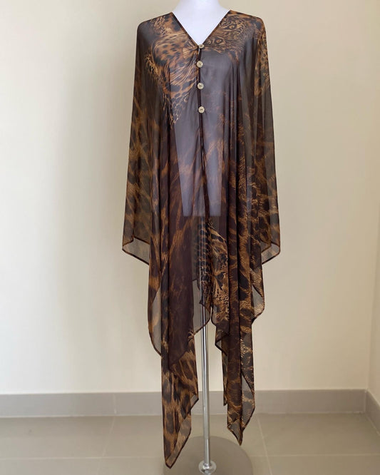 Chiffon Poncho