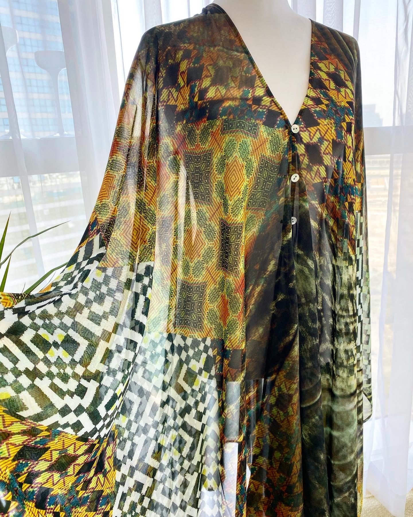 Chiffon Poncho